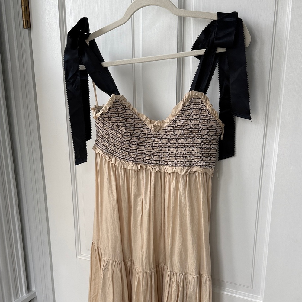 Free People Bluebell Solid Maxi Dress size Small